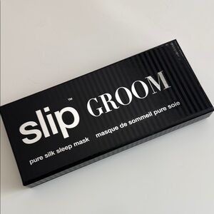 Slip groom pure silk sleep mask wedding limited edition NEW with Tags NWT